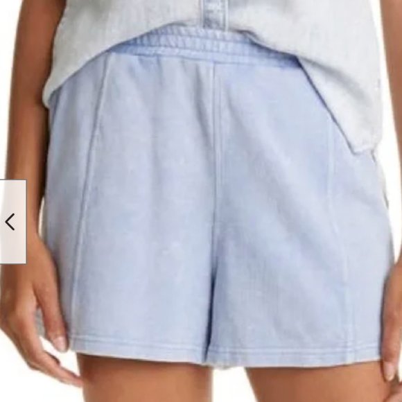 Rails Pants - NWT Rails Makena Acid Wash Shorts in Powder Blue - Size XSmall